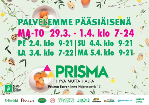 Prisma Savonlinna ma 